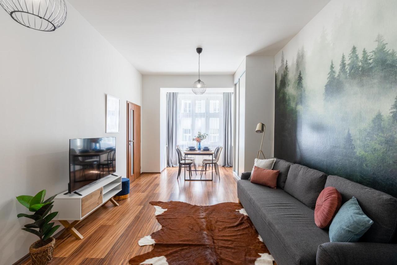 10 Min City Centre 5 People Apartment, Free Coffee Prague Exterior photo